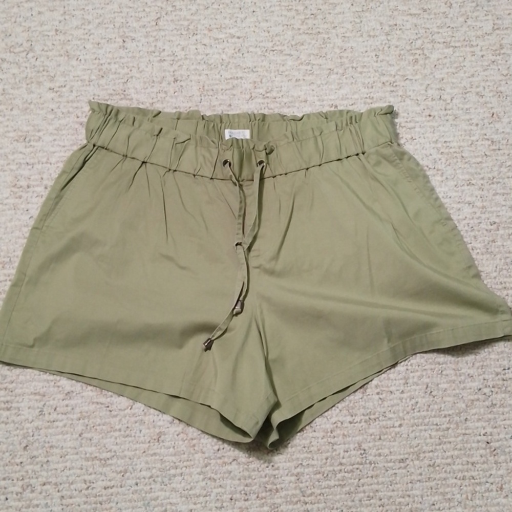 ! A5 Market & Spruce 2X lyocell/cotton elastic waist shorts with drawstring NWT